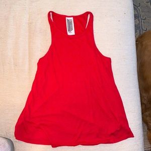 Free people red tank top